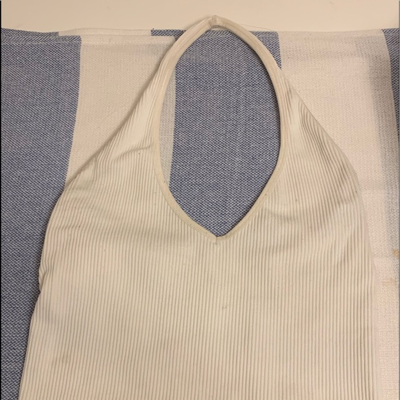 Urban Outfitters halter tank in white. - Picture 3 of 4